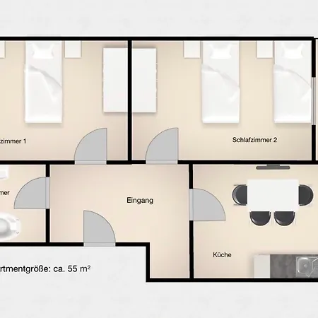 Ruhige Monteurwohnung Schanze 4 Min Zu Basf Apartment *